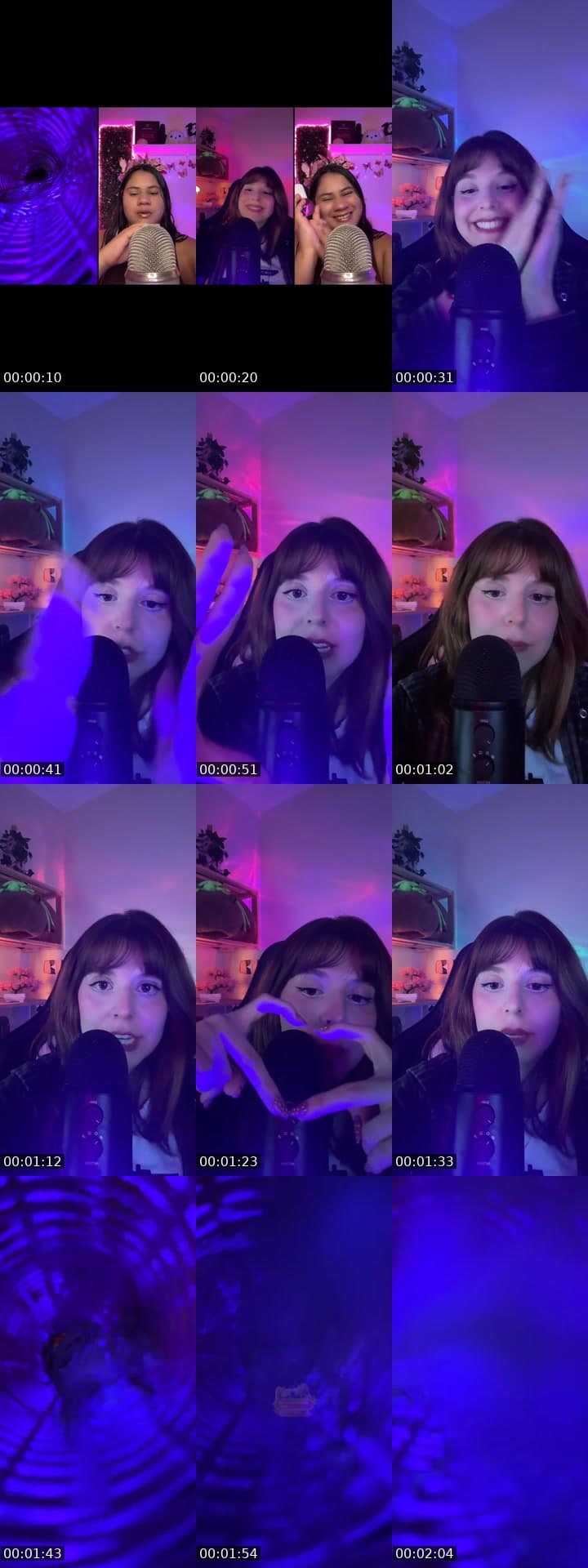 @amandatinglesasmr TikTok live stream