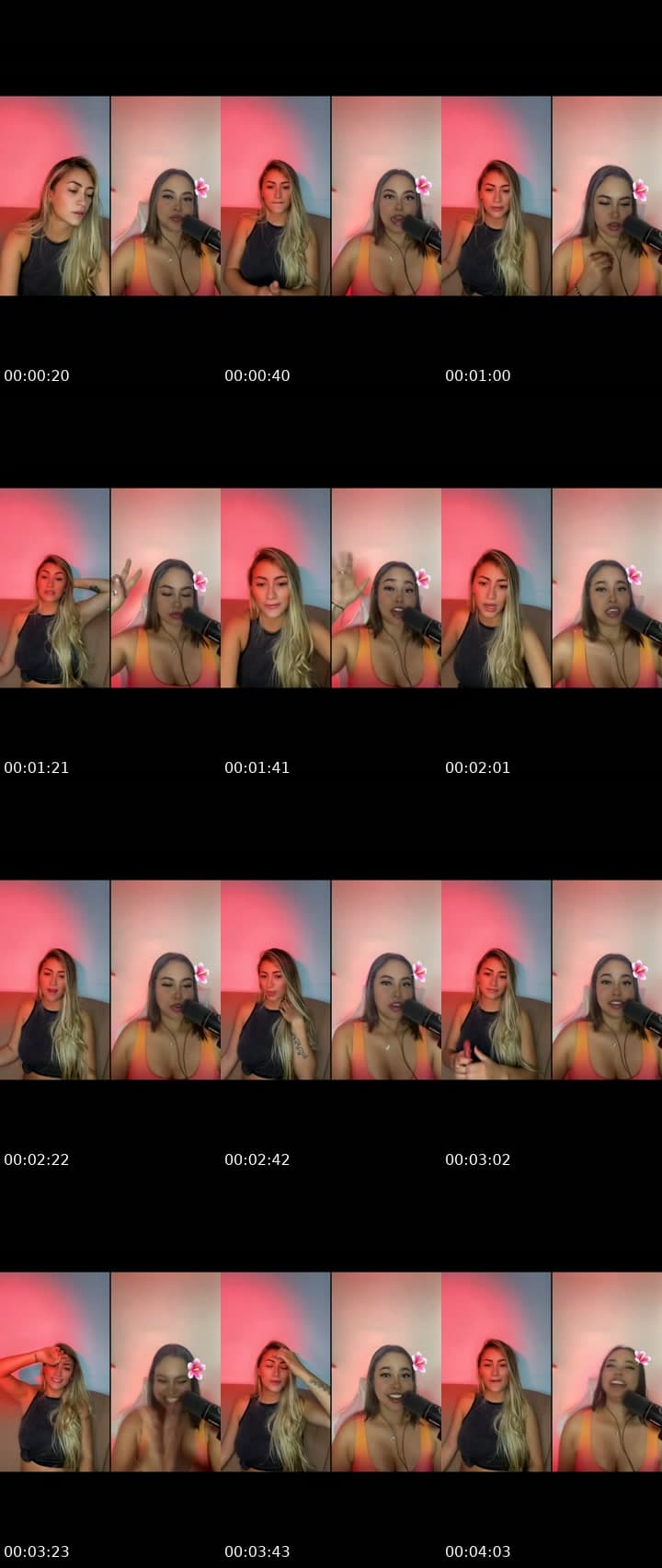 @angelica.posadaa TikTok live stream