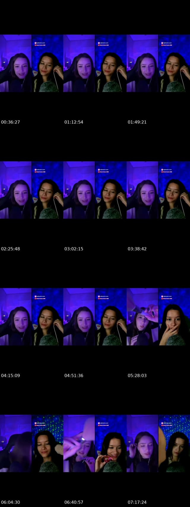 TikTok live: ASMR LIVE! 🌃 by @asmrthaisbdss