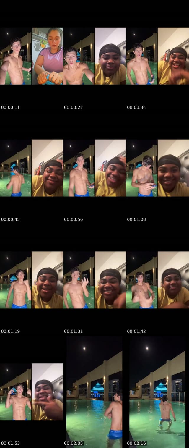 TikTok live: Pool Party! 15k CELEBRATION by @carterjacksin