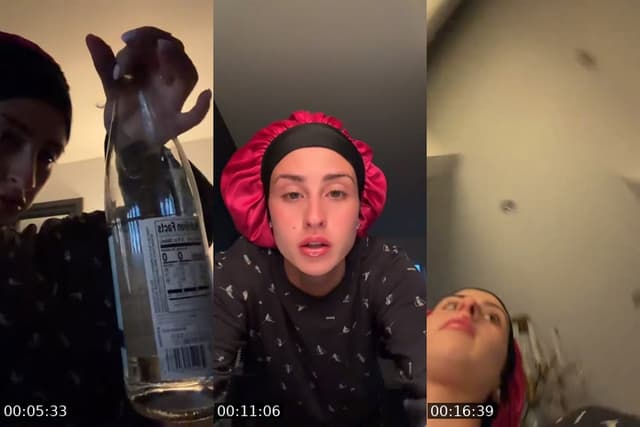 TikTok live: Grwm by @serena_daher