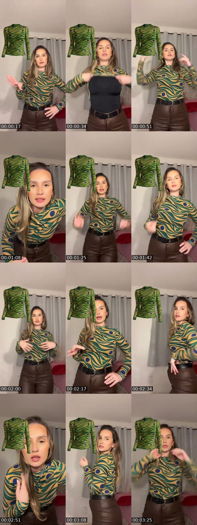 Blusa de tule Brasil 🇧🇷 ✨ - @nahmoana