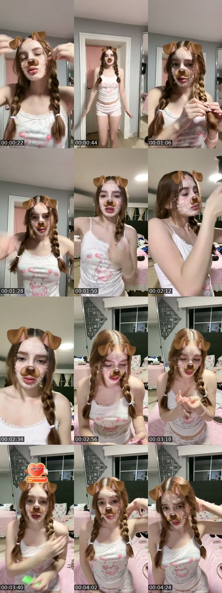 @elaahns TikTok live stream