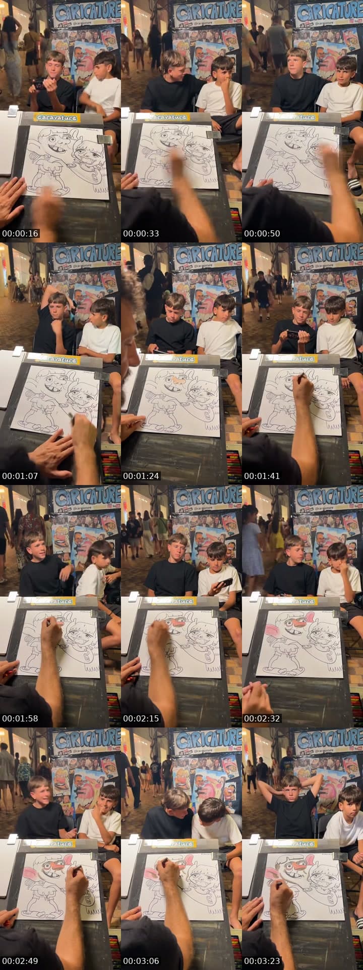 Let’s draw crazy in Waikiki!