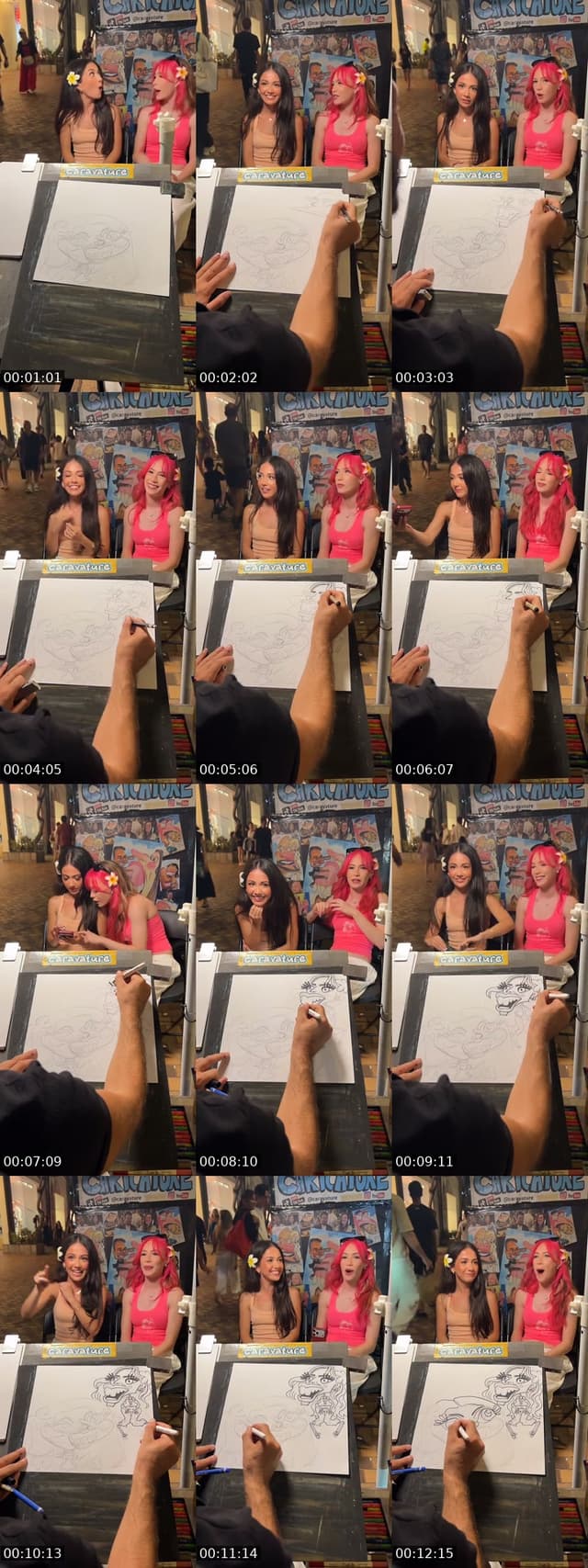 @caravature TikTok live from 2026-06-30
