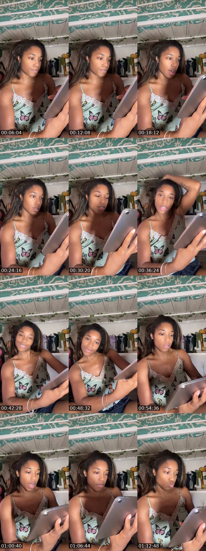 @sophbackwards TikTok live stream