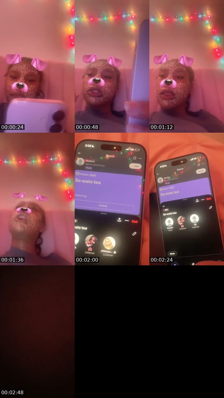 @maliahhorton3 TikTok live stream
