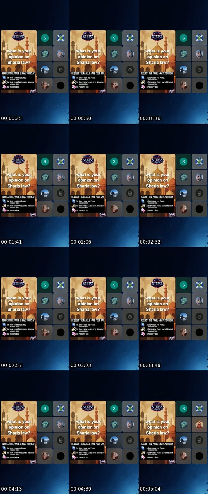 @stepzdebates TikTok live stream