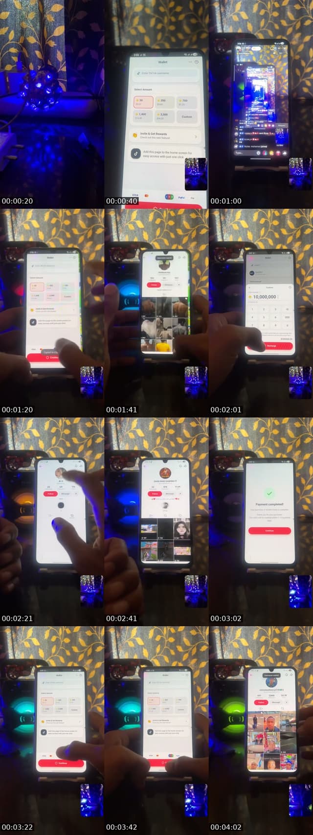 @lux.mber TikTok live