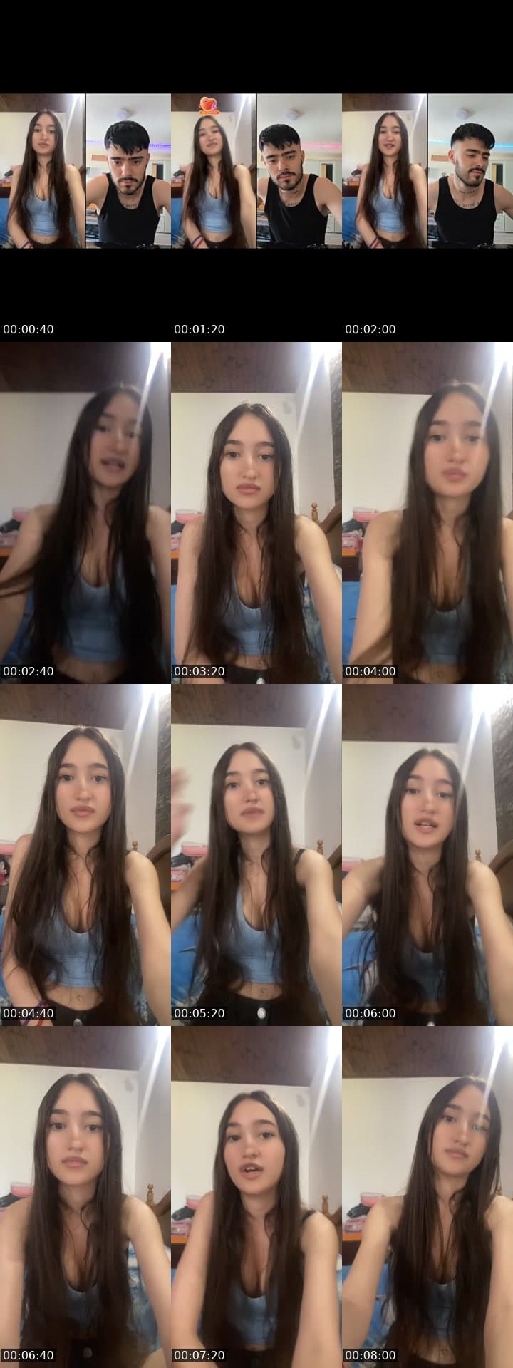 @brunetta12girl TikTok live stream