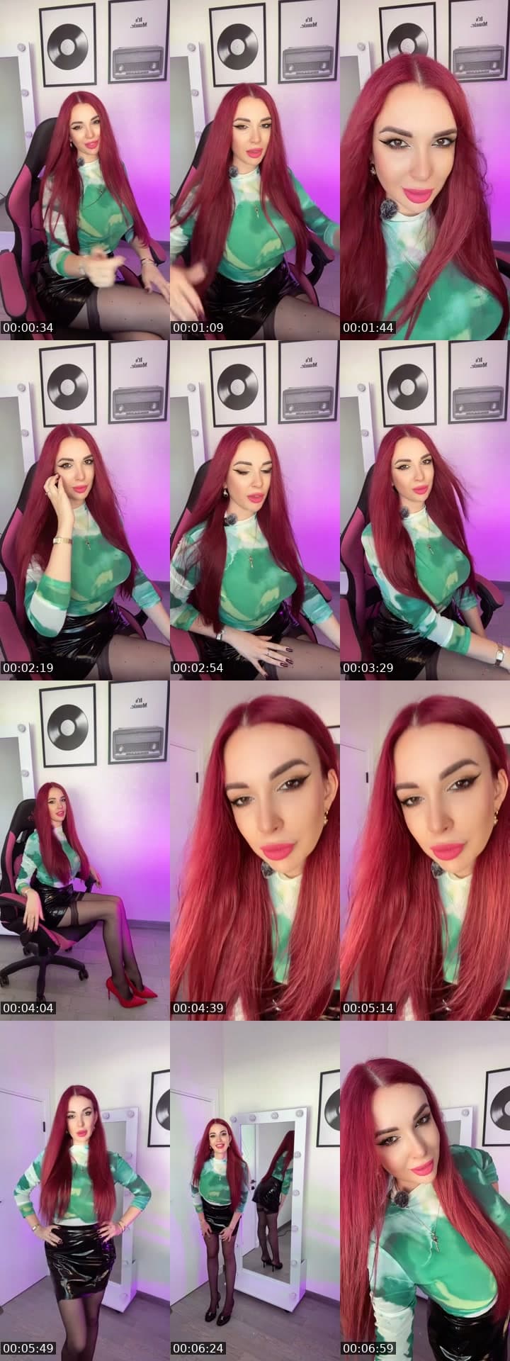 @vickyfoxi TikTok live stream