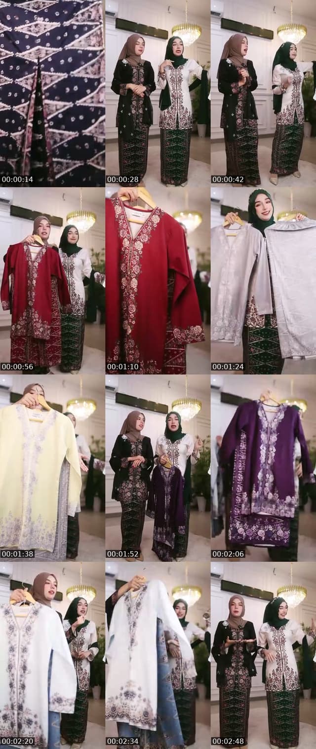 TikTok live: PDS June TIER S by @niabatikexclusives