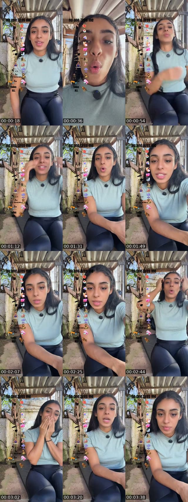 TikTok live: Live de atividade física 🏃🏽‍♀️ by @moana_santos00