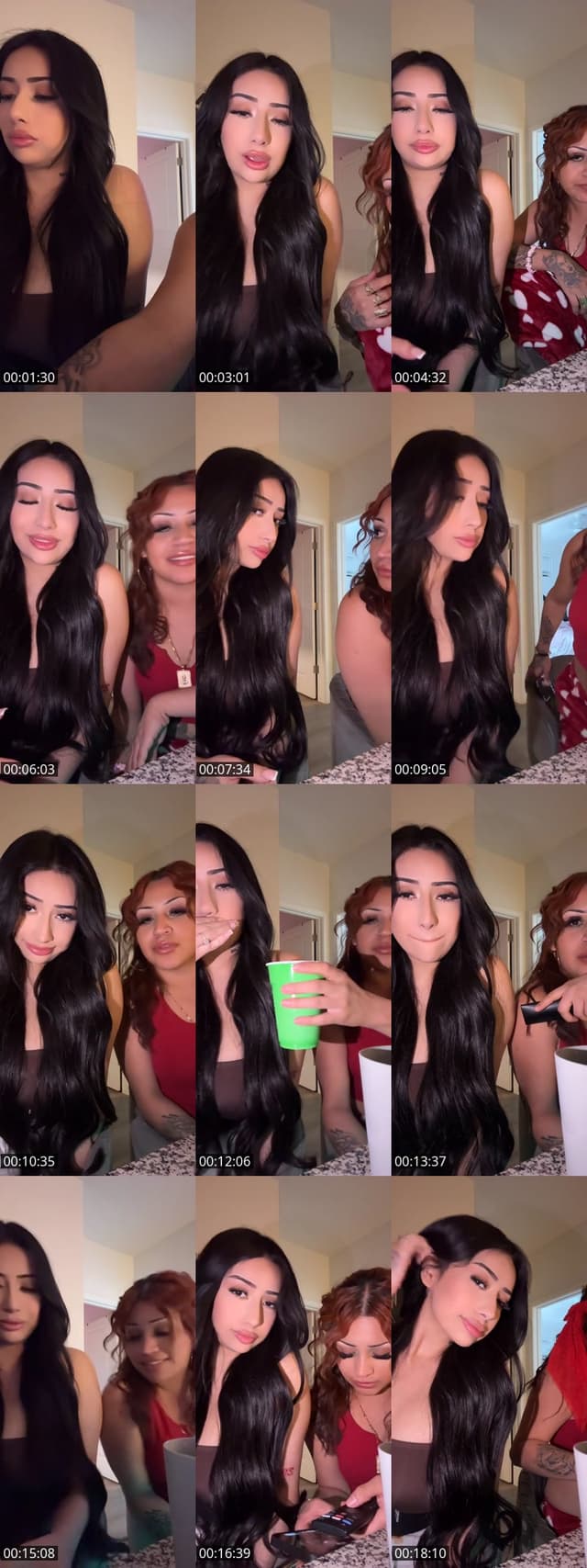 TikTok live: hi by @monialezz