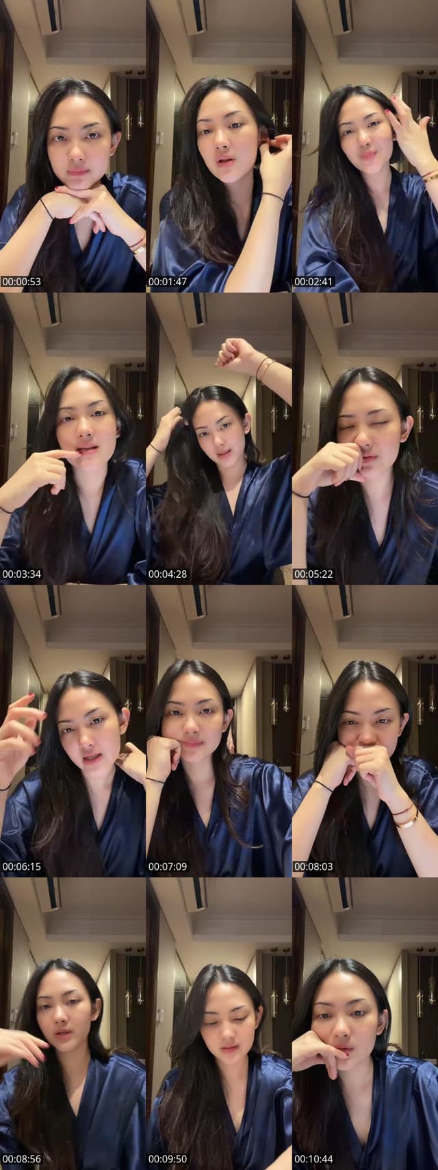 TikTok live: Get unready with me by @kailashabira