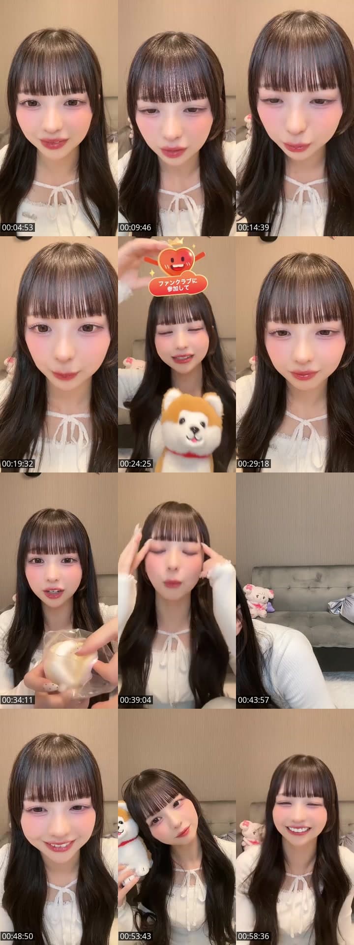 久しぶりのTiktokライブ💗