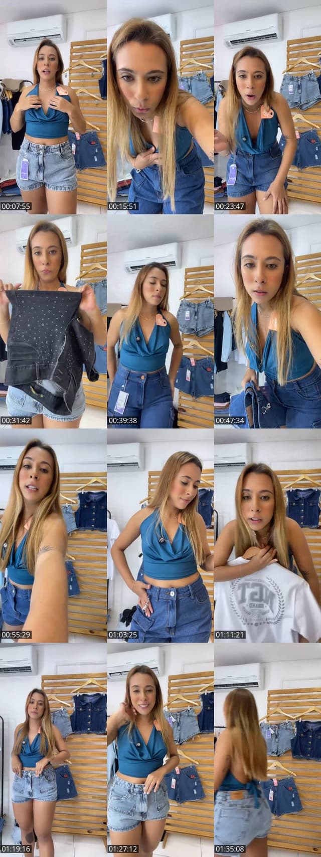 TikTok live: Bazar on-line de fábrica  by @nagata.jeans