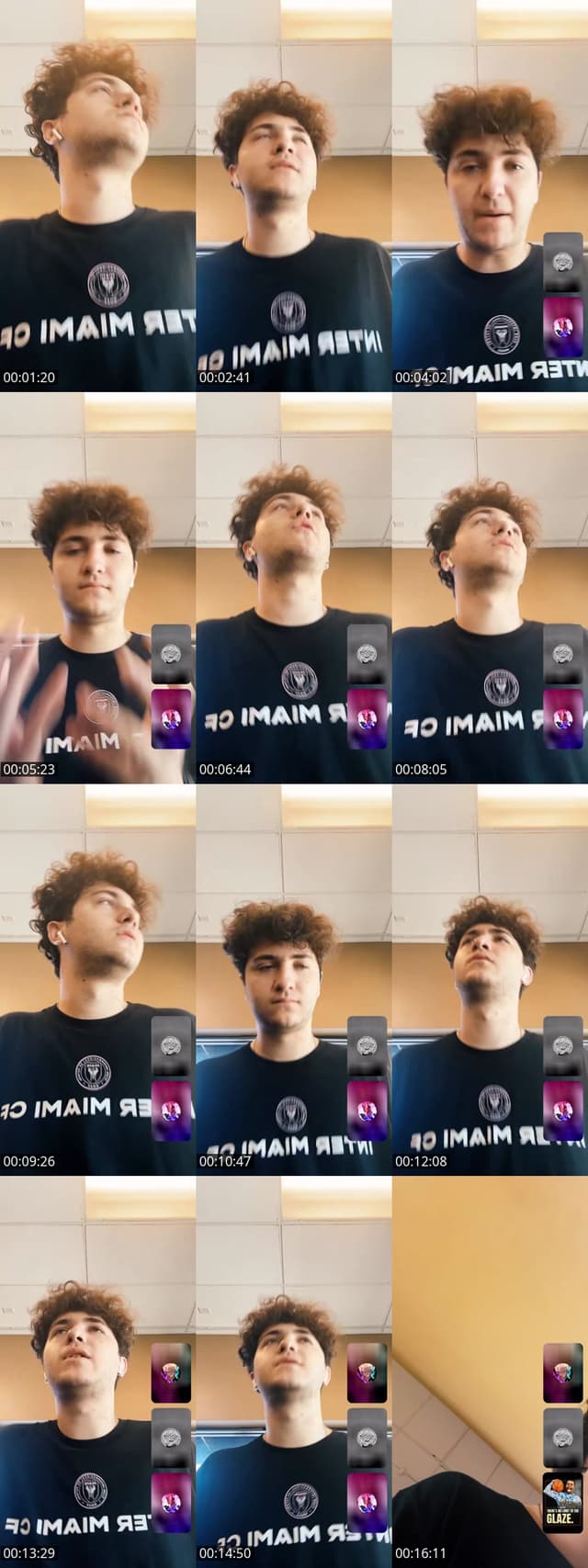 TikTok live: At the GYM, come vibe! by @aerosassain