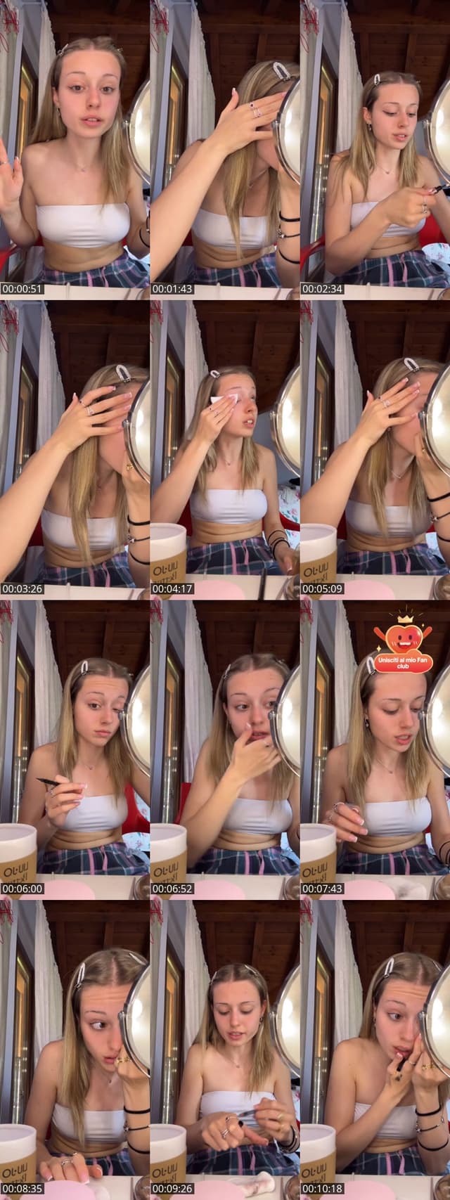 TikTok live: live by @vale.celli08