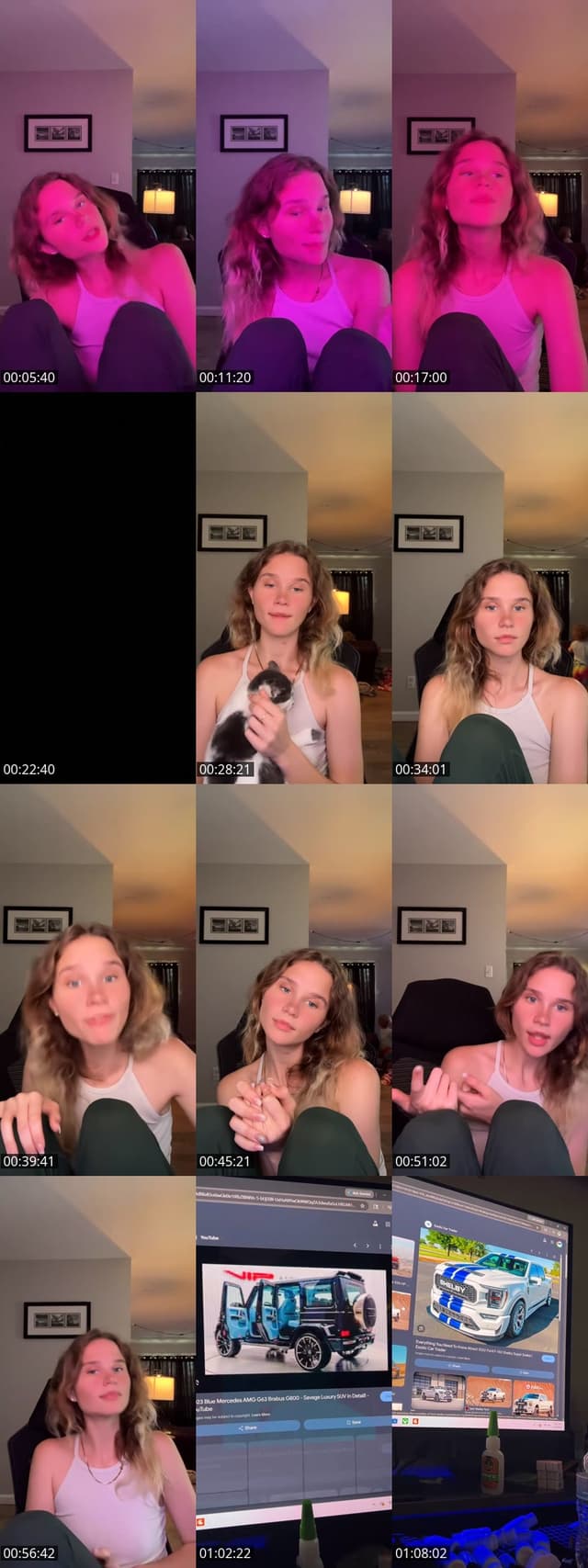TikTok live: Chill with me by @itsmehaley02