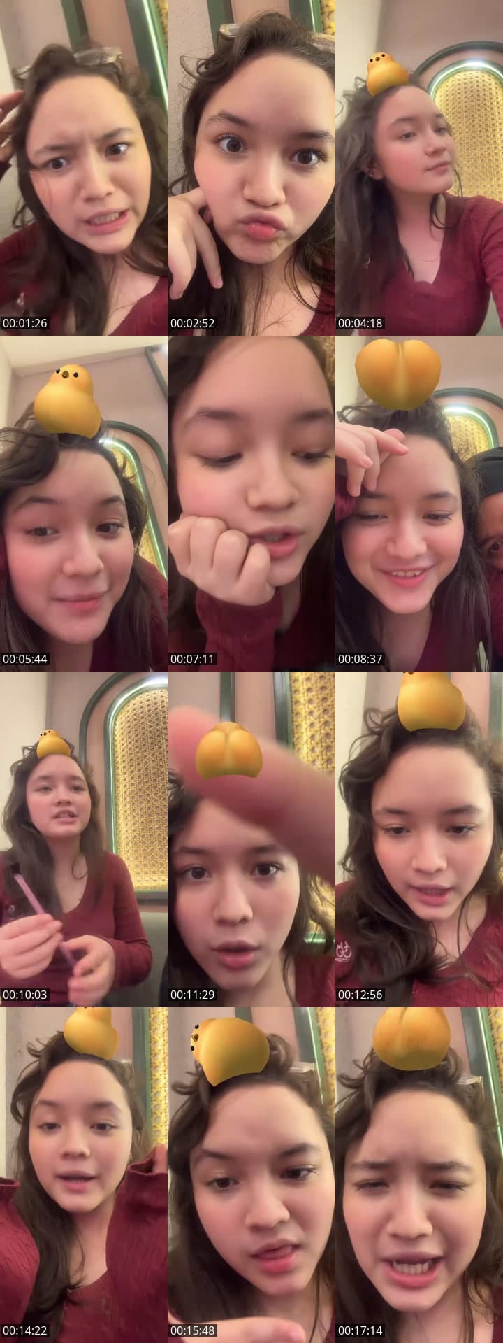 @makaylarosehilli TikTok live stream