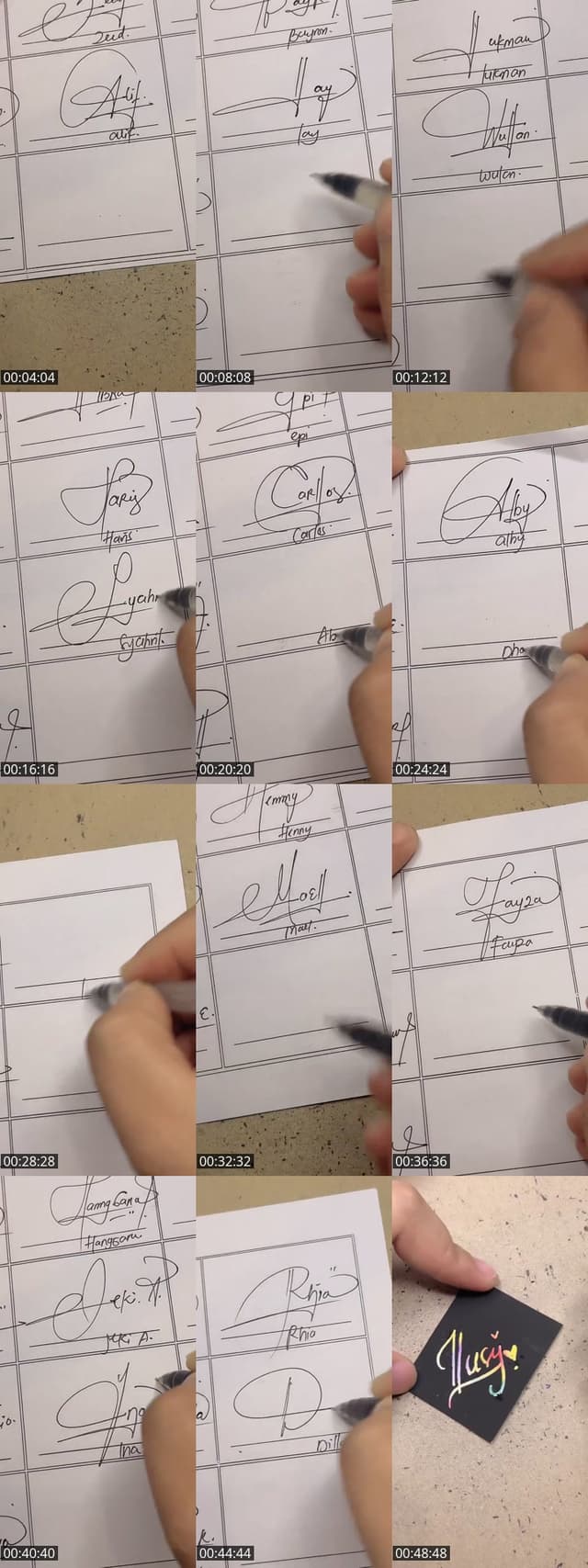 TikTok live: Absen nama ✍🏻💜 by @mar.bernyanyi