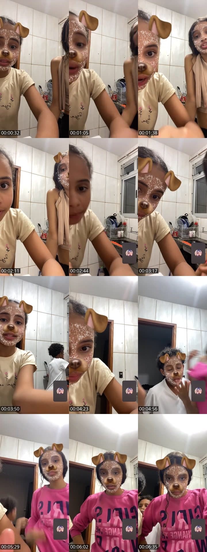 Fazendo merda na cozinha