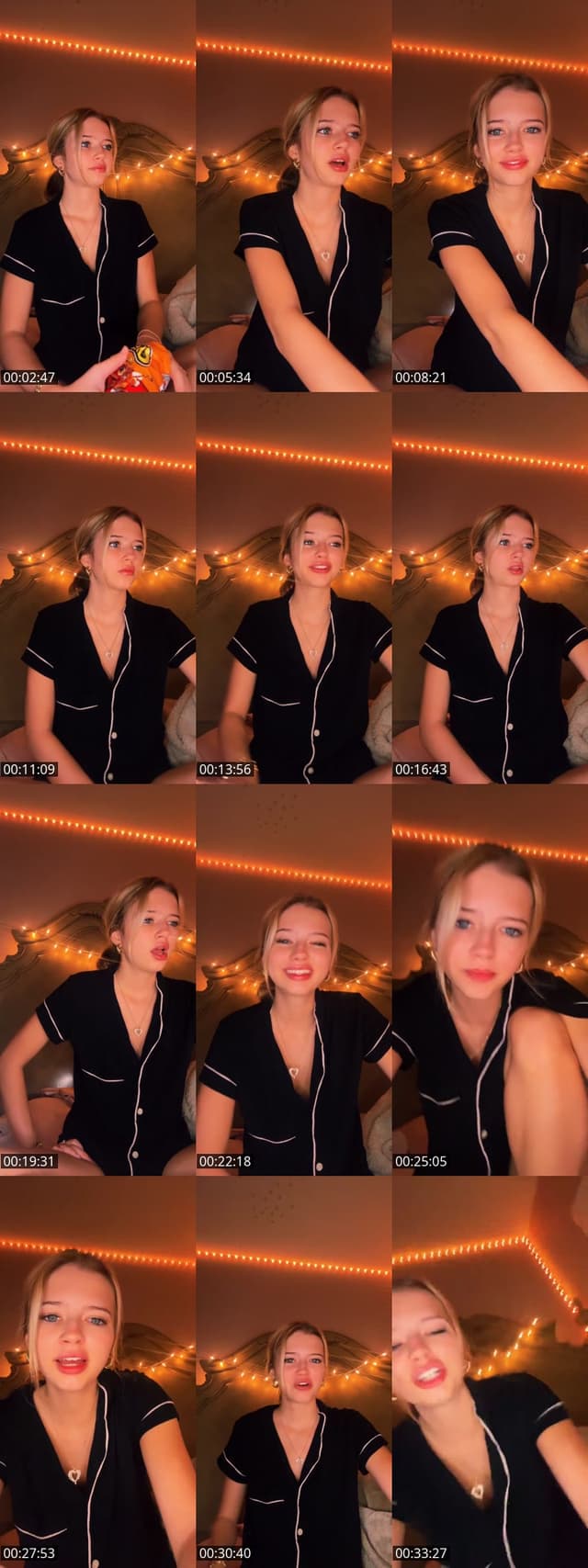 TikTok live: making my website by @party4meee