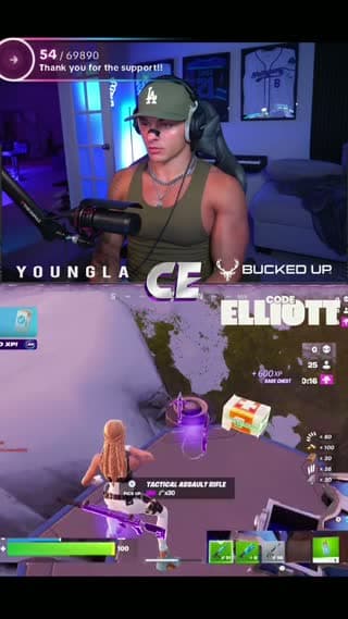 TikTok live: game w me by @christian.elliott8