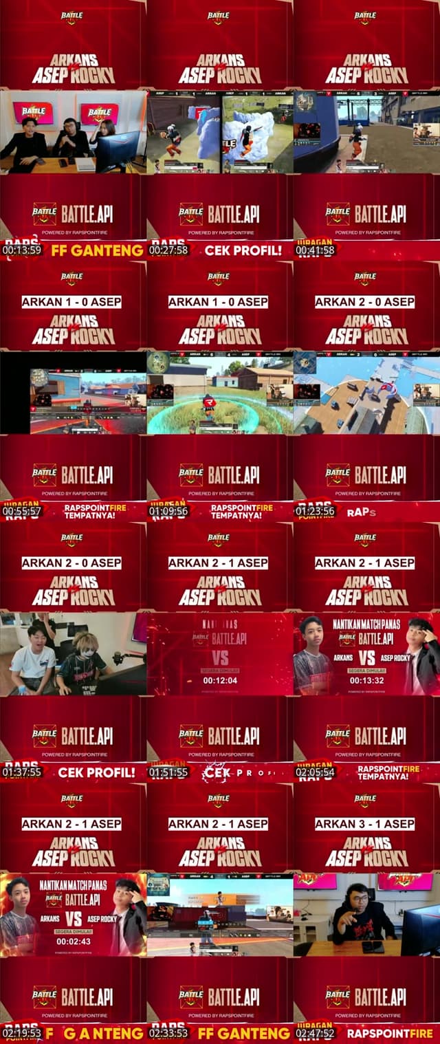 TikTok live: ASEP VS ARKAN by @battleofsubasa_