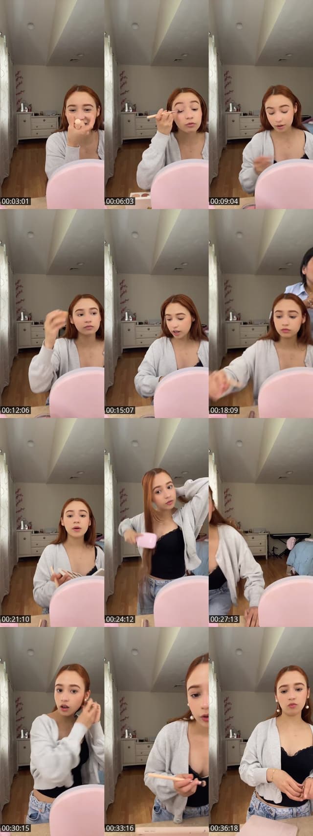 TikTok live: Grwm 💗 by @elle_ssu