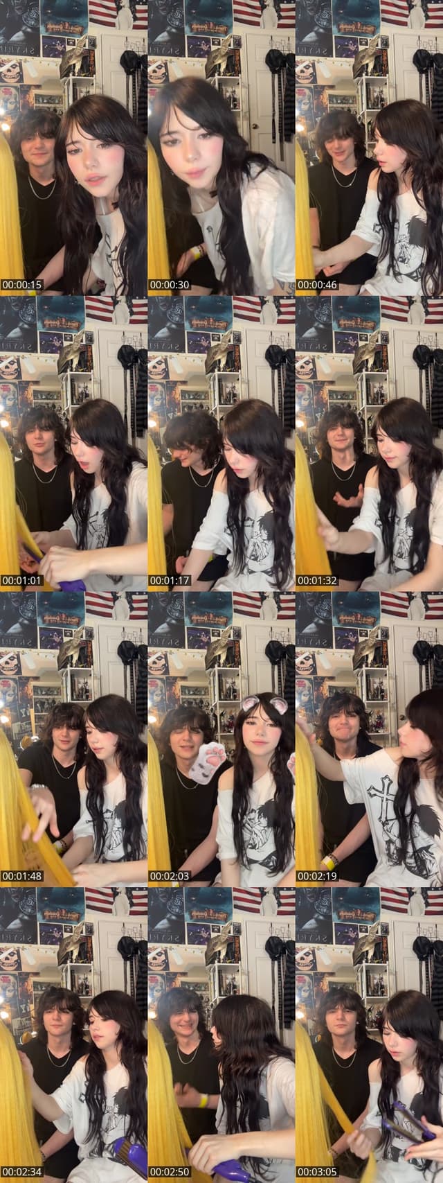 TikTok live: ash nd co does wig styling  by @ashisbees