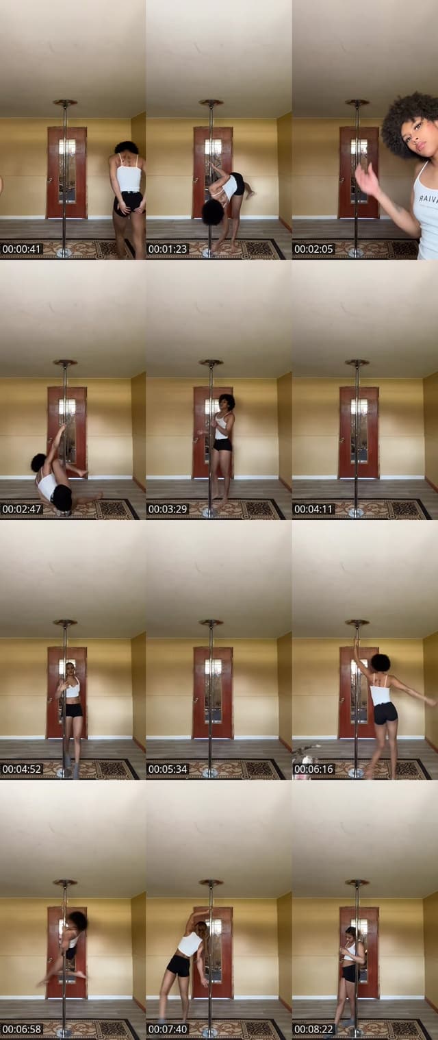 Past TikTok live: polerinaassss👯‍♀️🫦 by @mayaluvv._