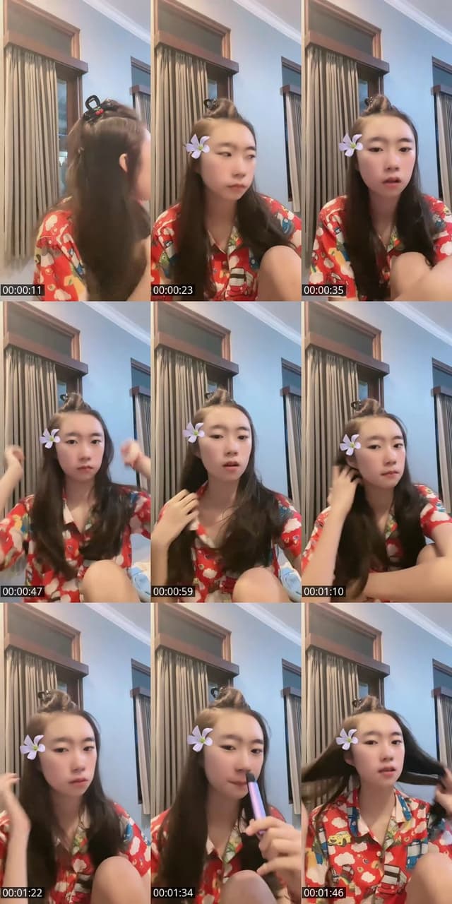 TikTok live: grwm by @scndannan