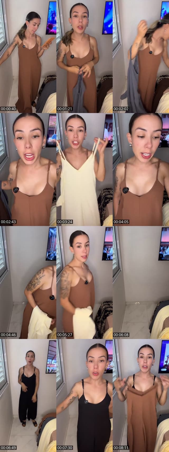 TikTok live: macacão Longo Pantalona by @juniorpc_