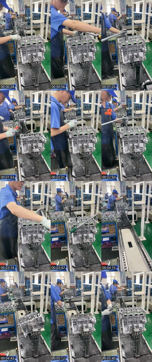 TikTok live: Engine assembly by @autopartssuppliers