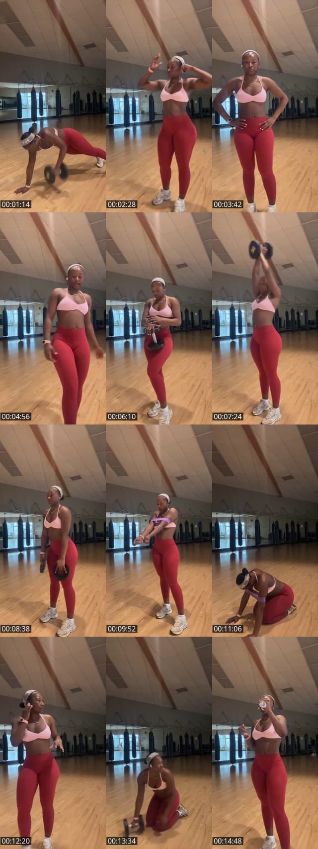 Past TikTok live: Gym Time 🥲 by @chinagirl.k