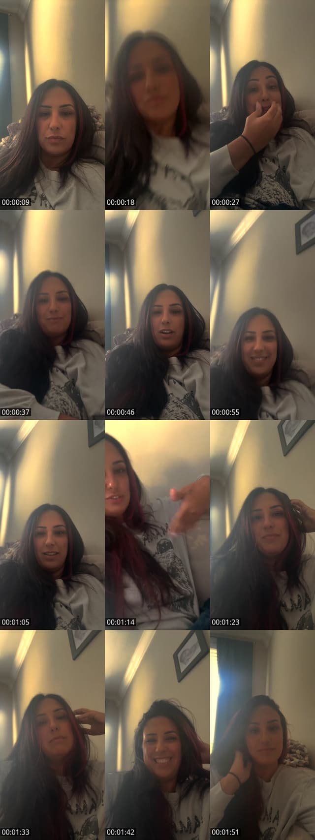 TikTok live: Avoiding doing the laundry! by @bexss84