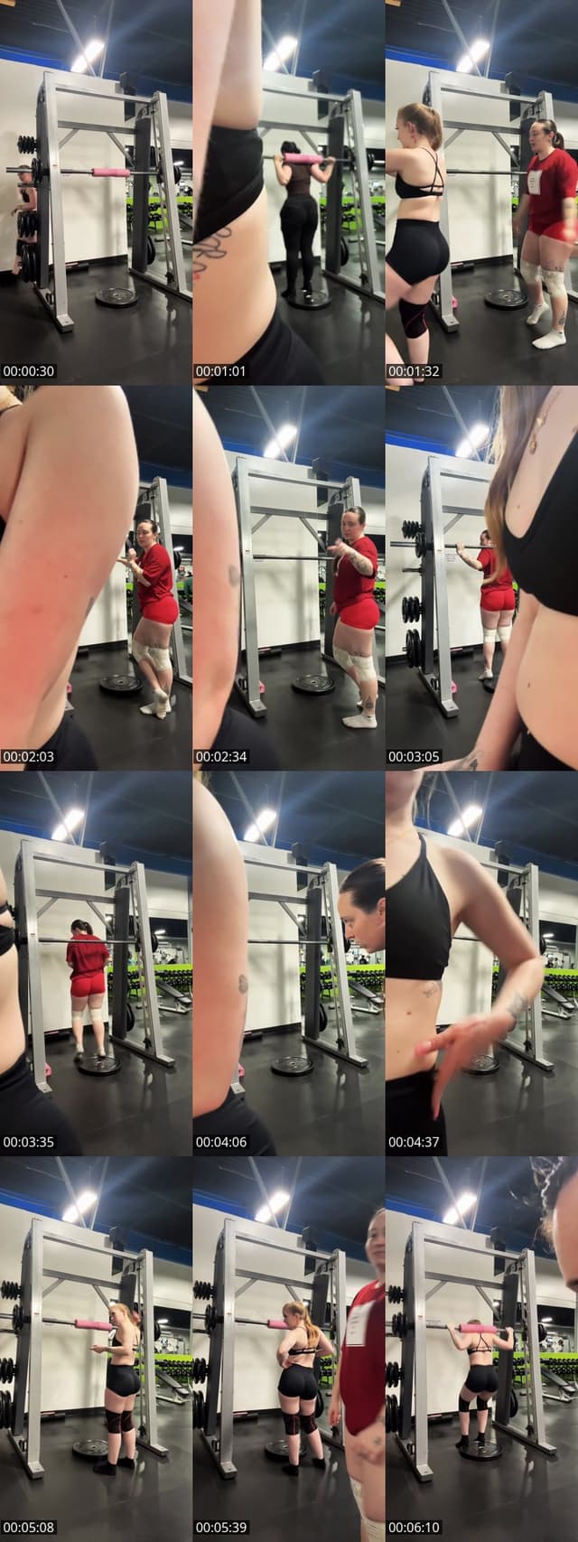 Past TikTok live: it’s gym time 🍑✨ by @em.236
