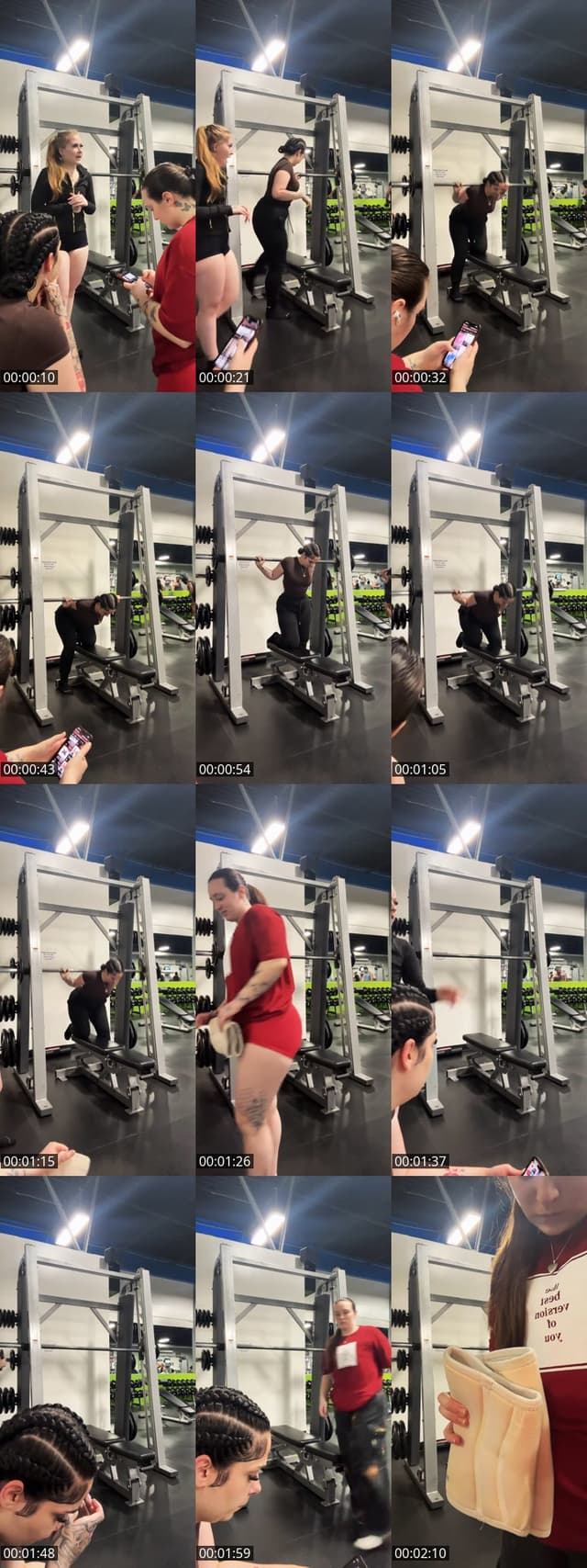 Past TikTok live: it’s gym time 🍑✨ by @em.236