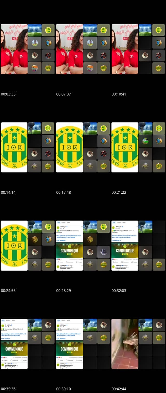 TikTok live: Tous avec la jsk 💚💛⚽️💚 by @j.s.k86