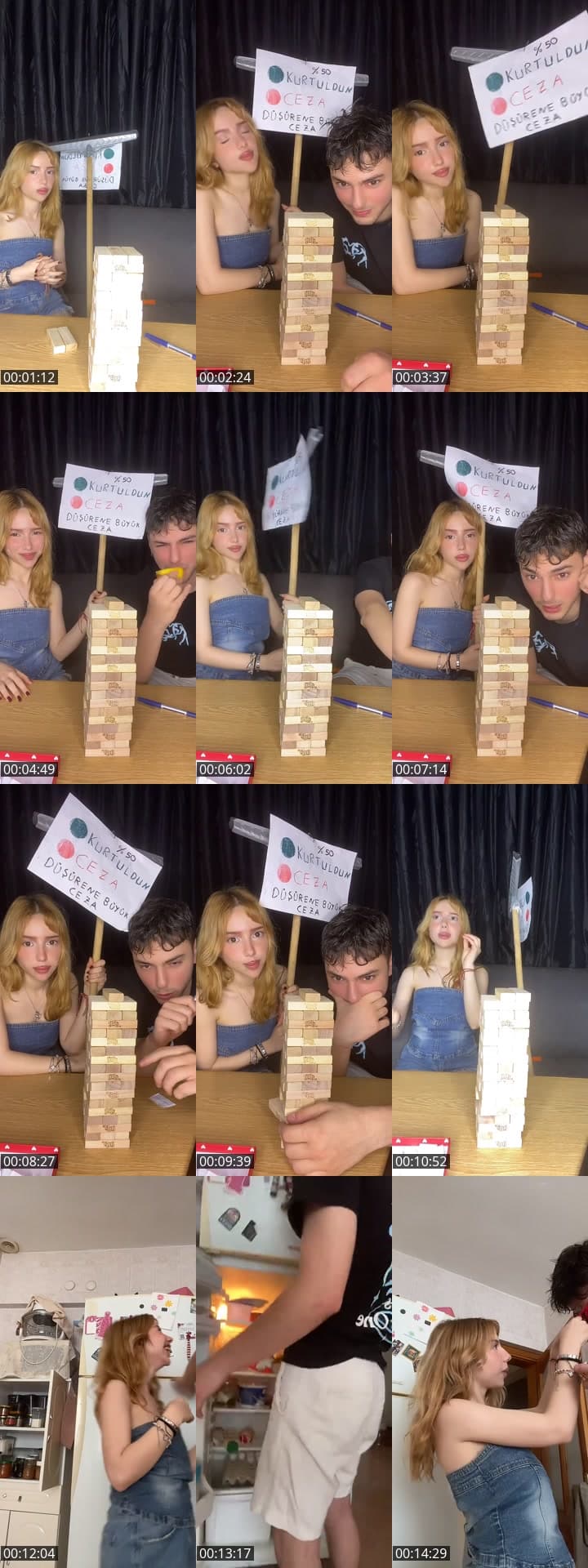 VİRAL JENGA CEZALI