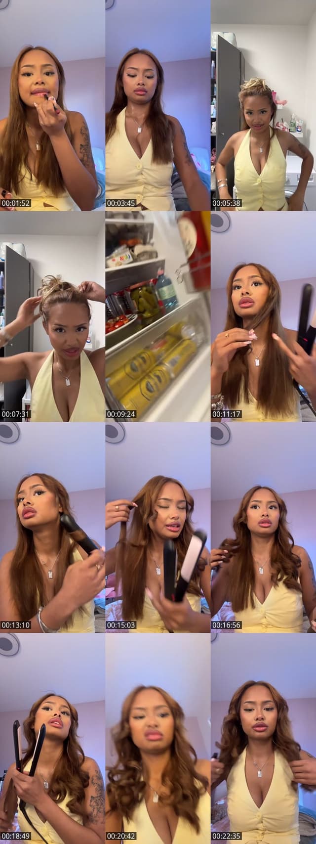 Past TikTok live: grwm for my bday by @rosalin.dalen