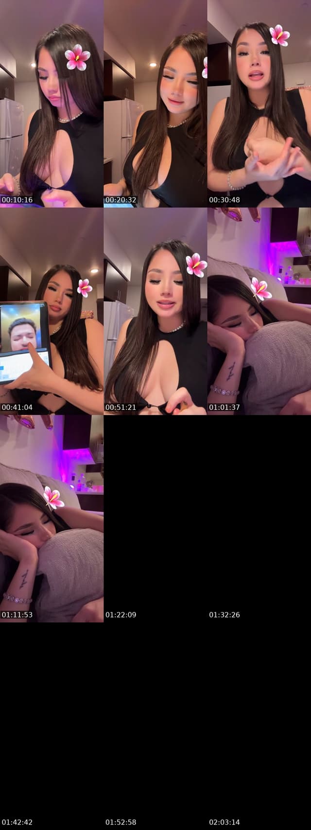 TikTok live: birthday live 🥂🤍🎂 by @keepinupwithrora