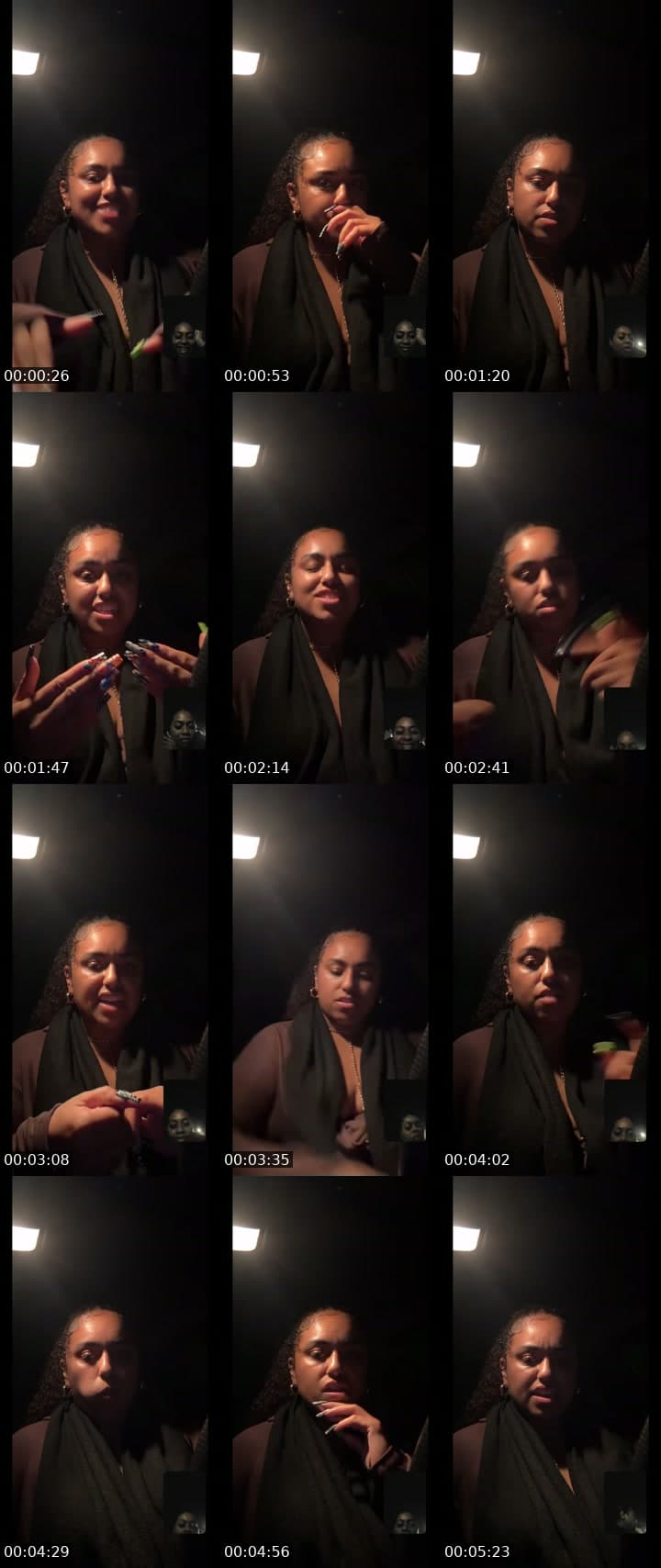 @nedine_v TikTok live stream