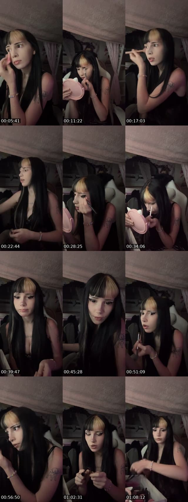 TikTok live: makeup tut ig 18+ by @rhibbun