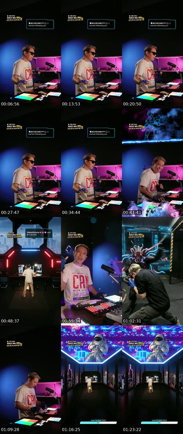 TikTok live: Not a DJ - Music Lovers Welcome by @feelgoodid