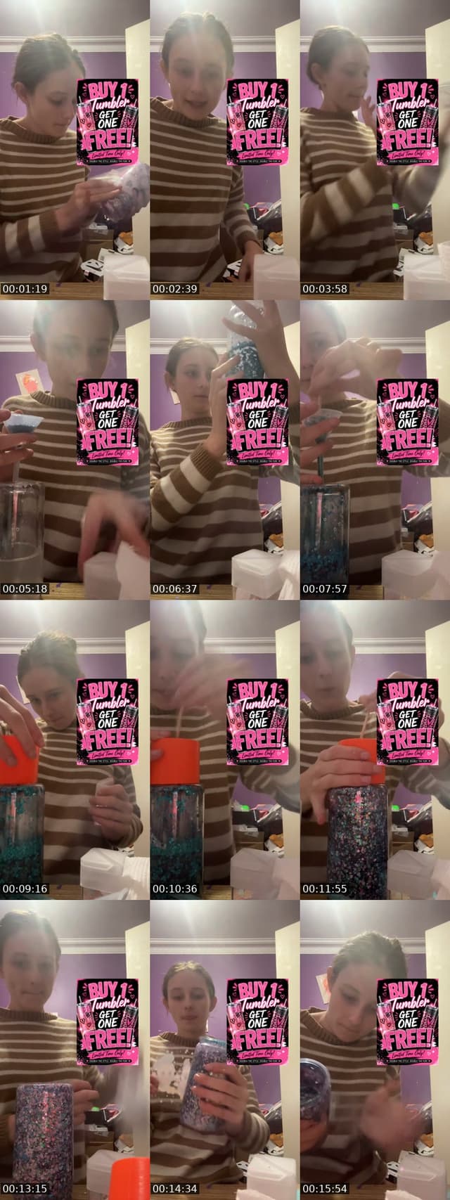 TikTok live: Taking orders by @sip.shine.tumblers