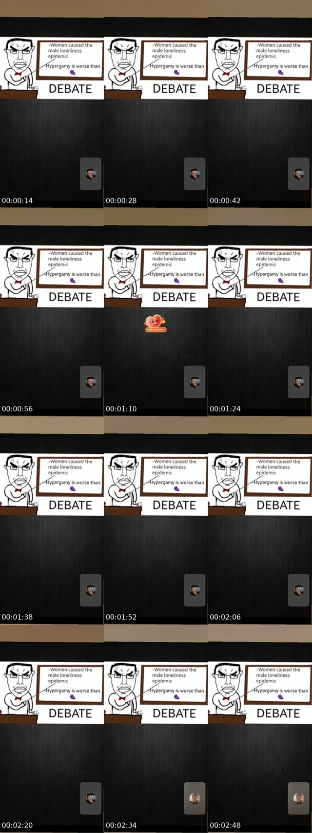 TikTok live: Debate. by @zuper435