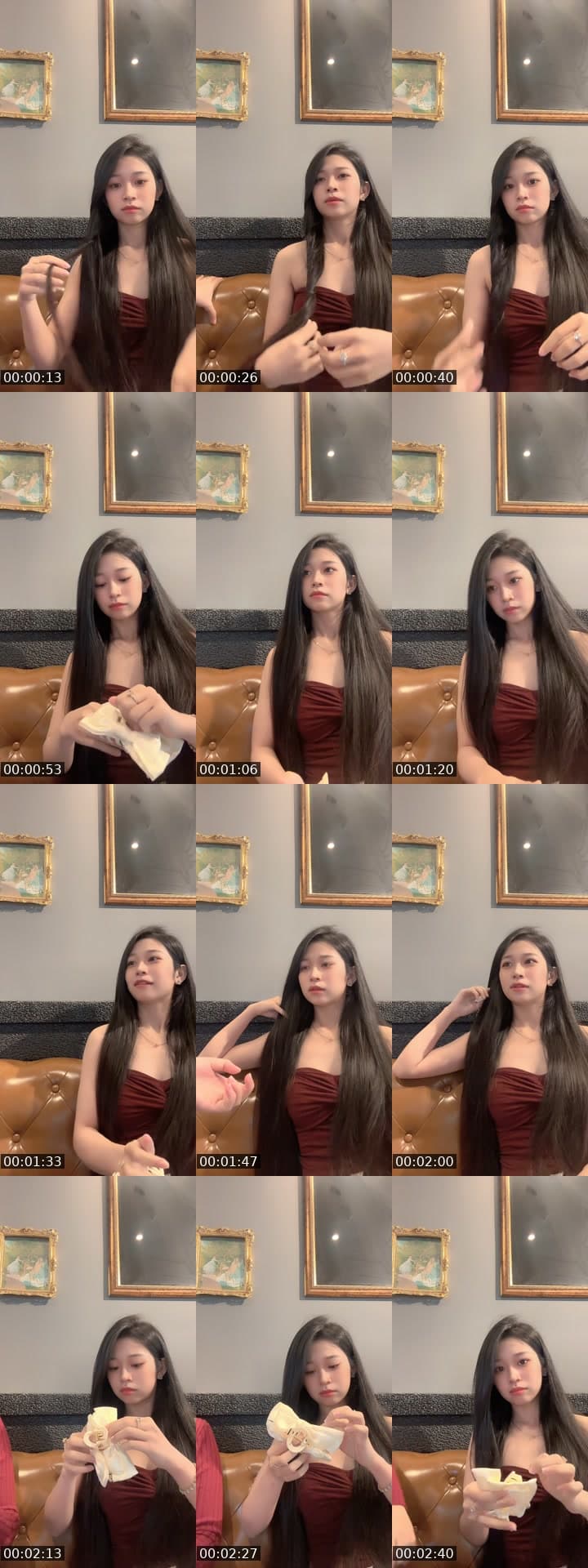 @khaoanhxinh TikTok live stream